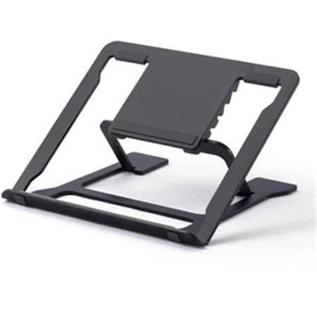 Dynamicfunction Height-Adjustable Laptop Stand, Black DY3203888